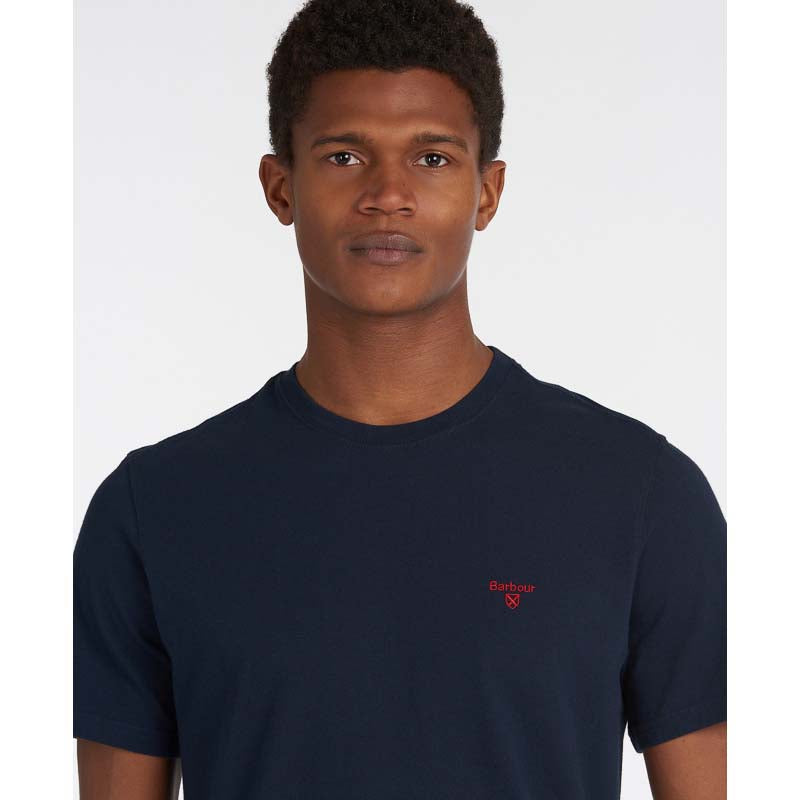 Barbour Essential Sports Mens T-Shirt - Navy