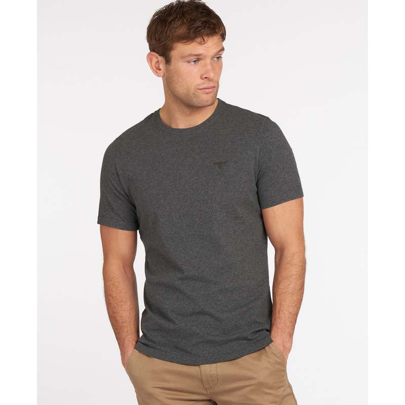 Barbour Essential Sports Mens T-Shirt - Slate Marl