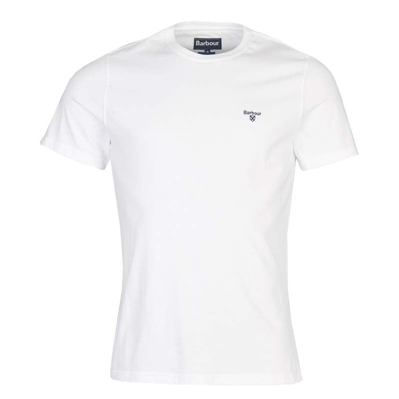 Barbour Essential Sports Mens T-Shirt - White