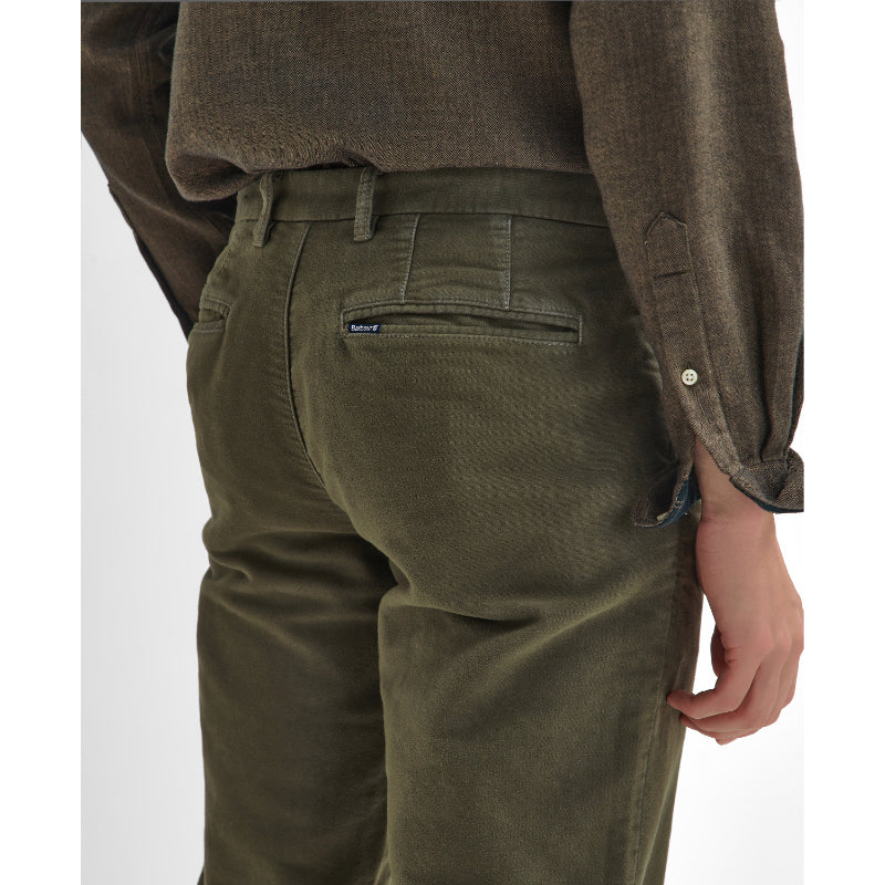 Barbour trousers mens olive online