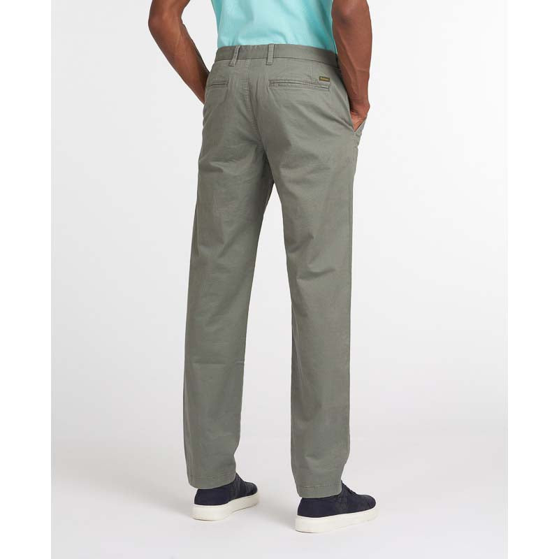Barbour Neuston Essential Mens Chino Trousers - Olive