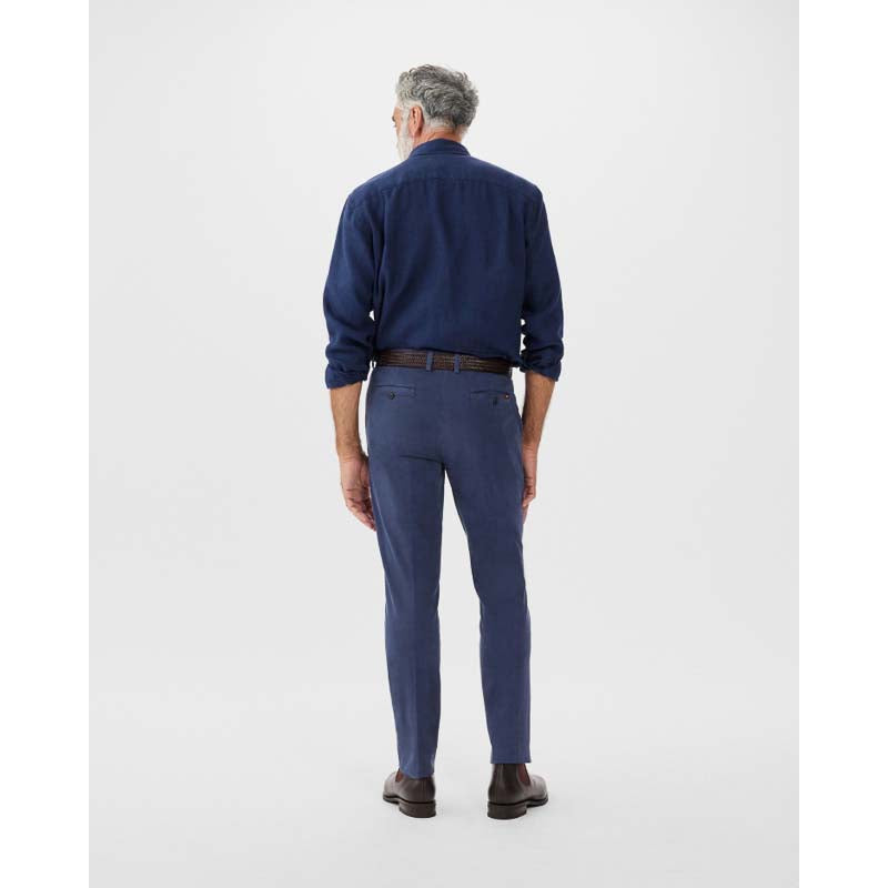 R.M.Williams Berwick Mens Chino Trousers - Blue