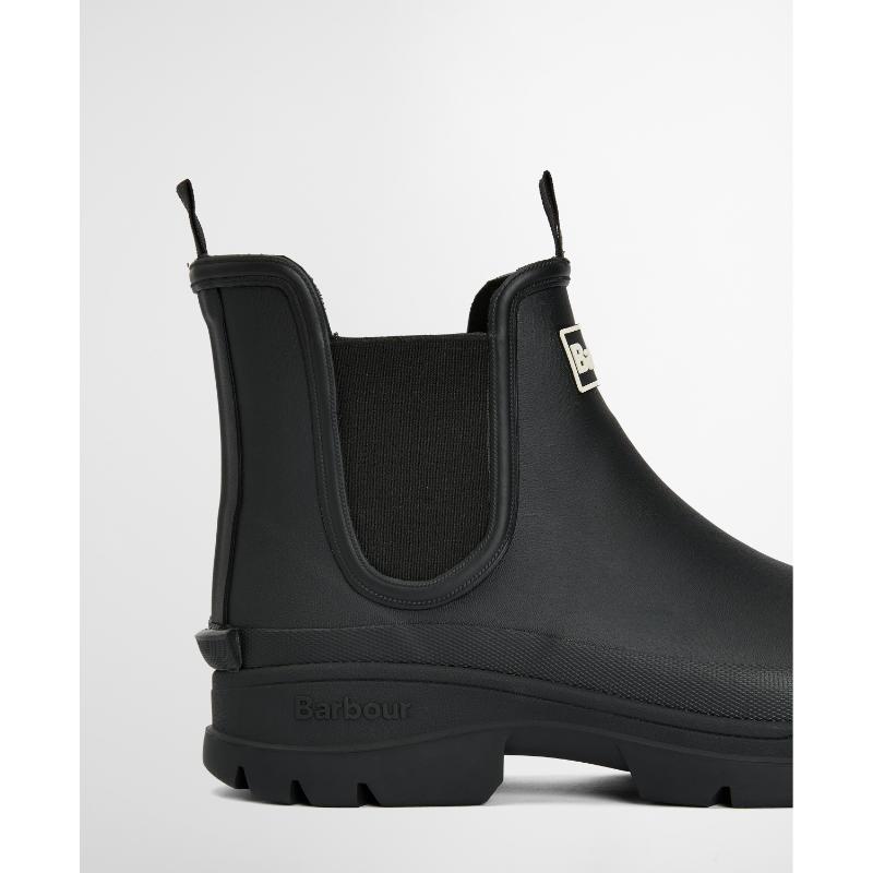 Barbour Nimbus Mens Wellington Chelsea Boot - Black – William Powell