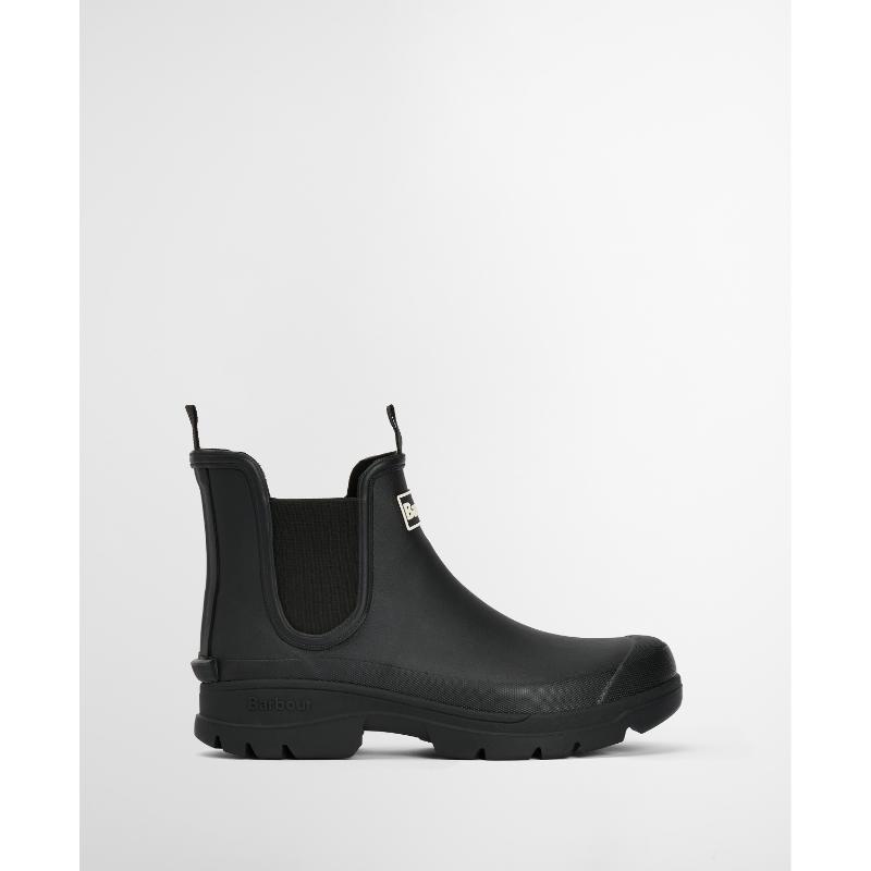 Barbour Nimbus Mens Wellington Chelsea Boot - Black – William Powell