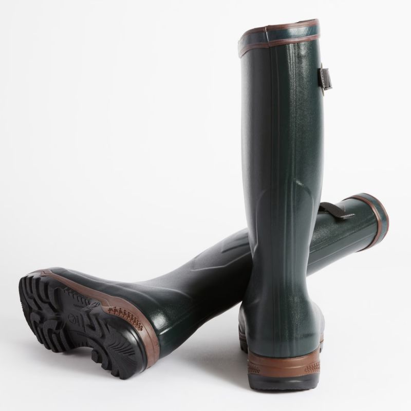 Aigle Parcours 2 ISO Neoprene Wellington Boots - Bronze