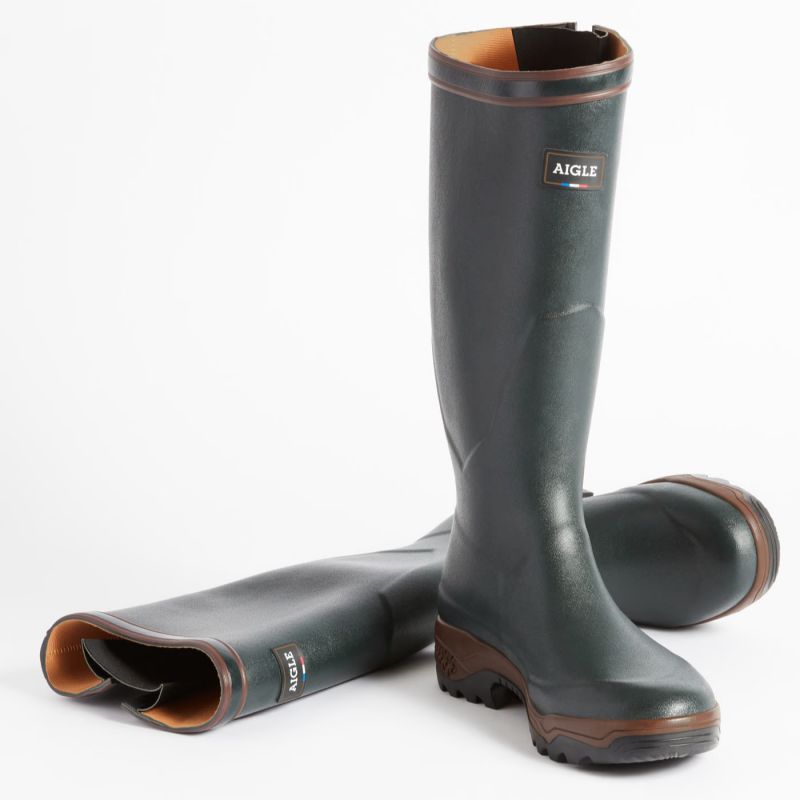 Aigle Parcours 2 Vario Wellington Boots - Bronze