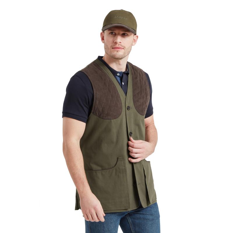 HUNTING VEST OLIVE DRAB | Bodega