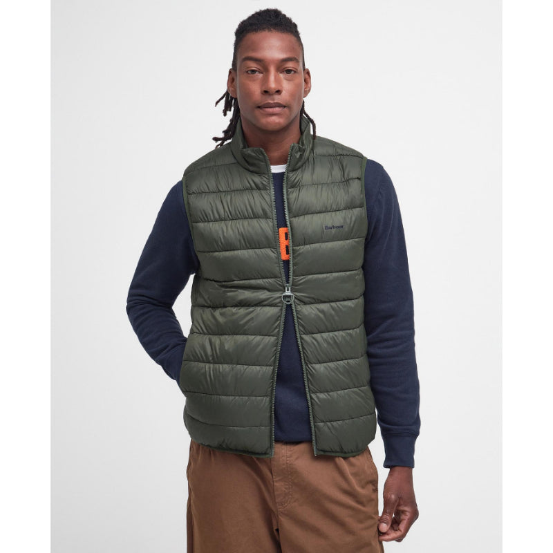 Barbour Bretby Mens Gilet - Olive – William Powell