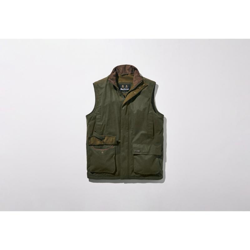 Barbour Farringdon Mens Thermore Gilet - Olive – William Powell