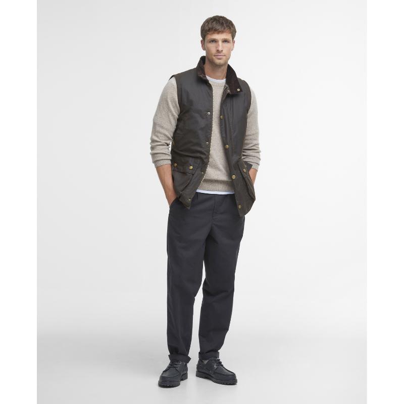 Barbour Westmorland Mens Wax Waistcoat - Olive – William Powell