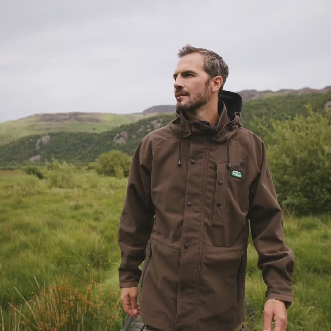 Ridgeline Monsoon Classic Mens Waterproof Jacket - Bark