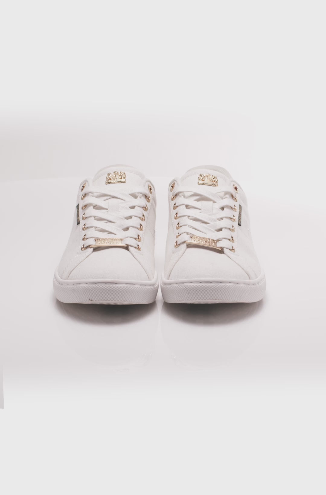 Holland Cooper Chelsea Court Ladies Trainers - White