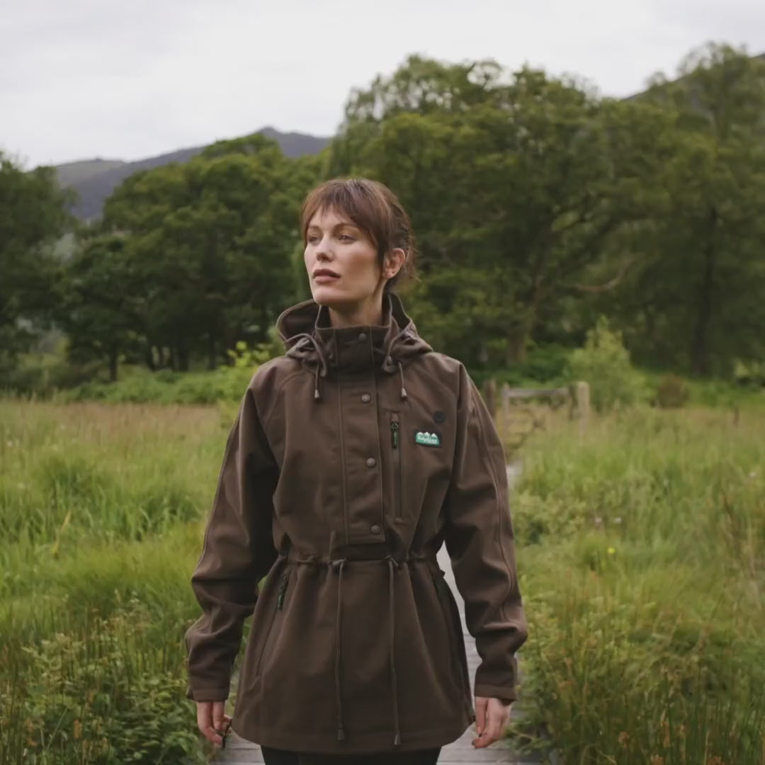 Ridgeline Monsoon II Ladies Waterproof Smock - Bark – William Powell