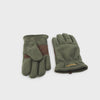 Barbour Coalford Mens Fleece Gloves - Olive - William Powell