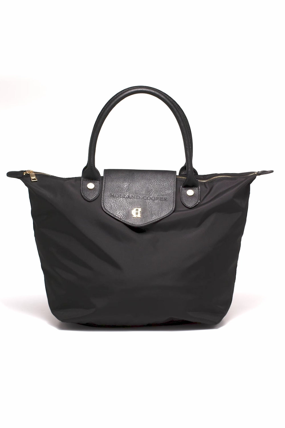 Holland Cooper Regency Packable Tote Bag - Black