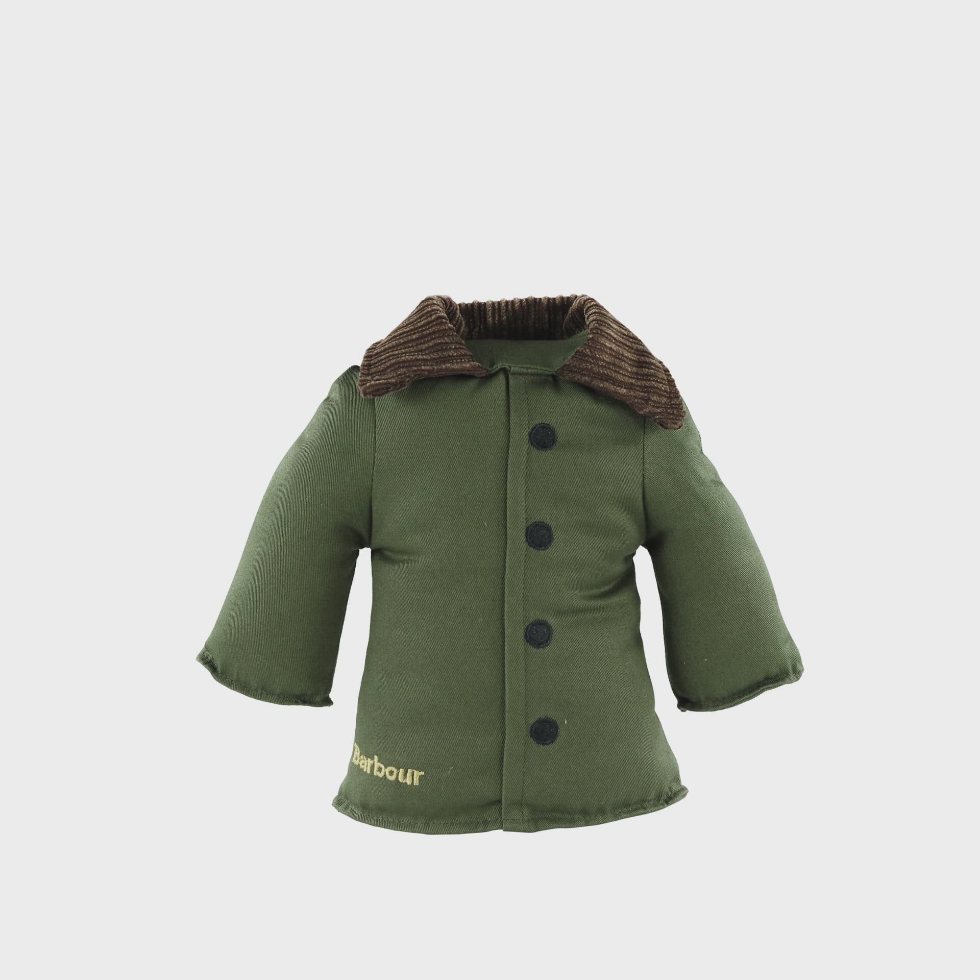  Barbour Jacket Dog Toy - Olive - William Powell