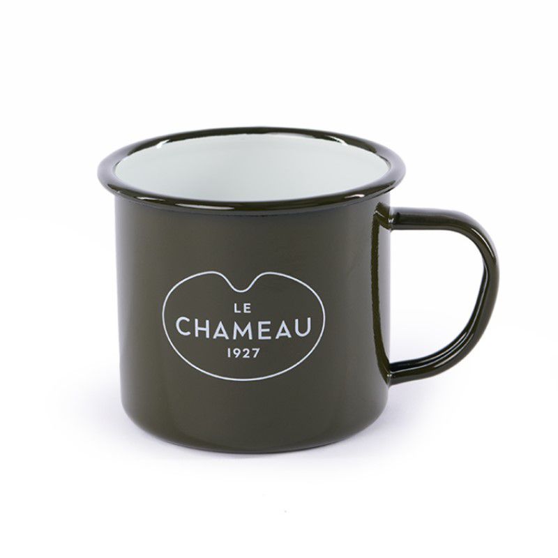 Le Chameau Enamel Cup - Vert Chameau