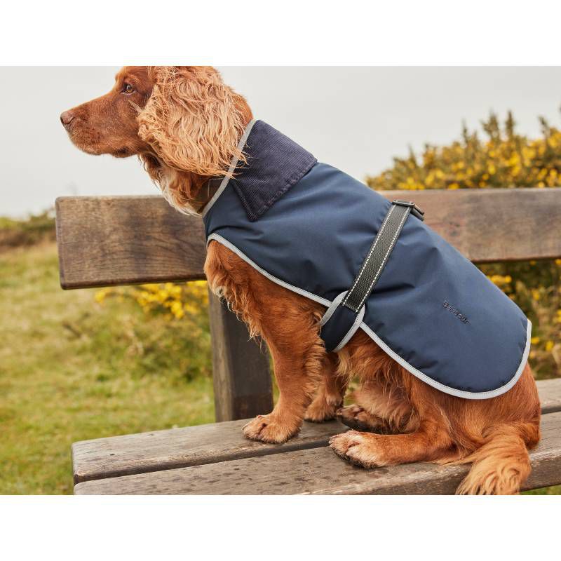 Barbour Monmouth Waterproof Dog Coat - Navy