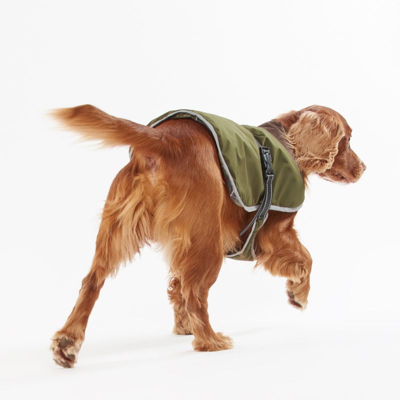 Barbour Monmouth Waterproof Dog Coat - Olive