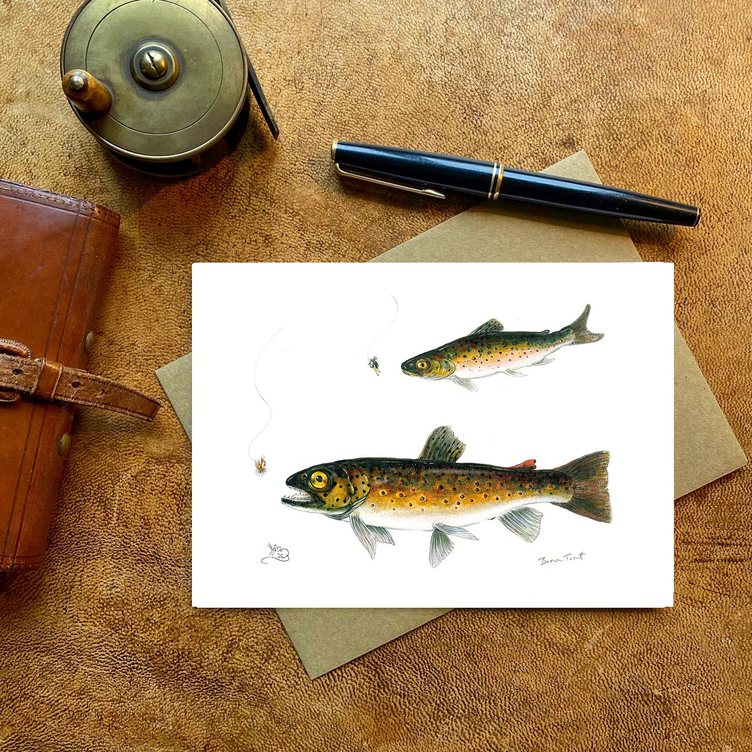 Brown Trout - Card