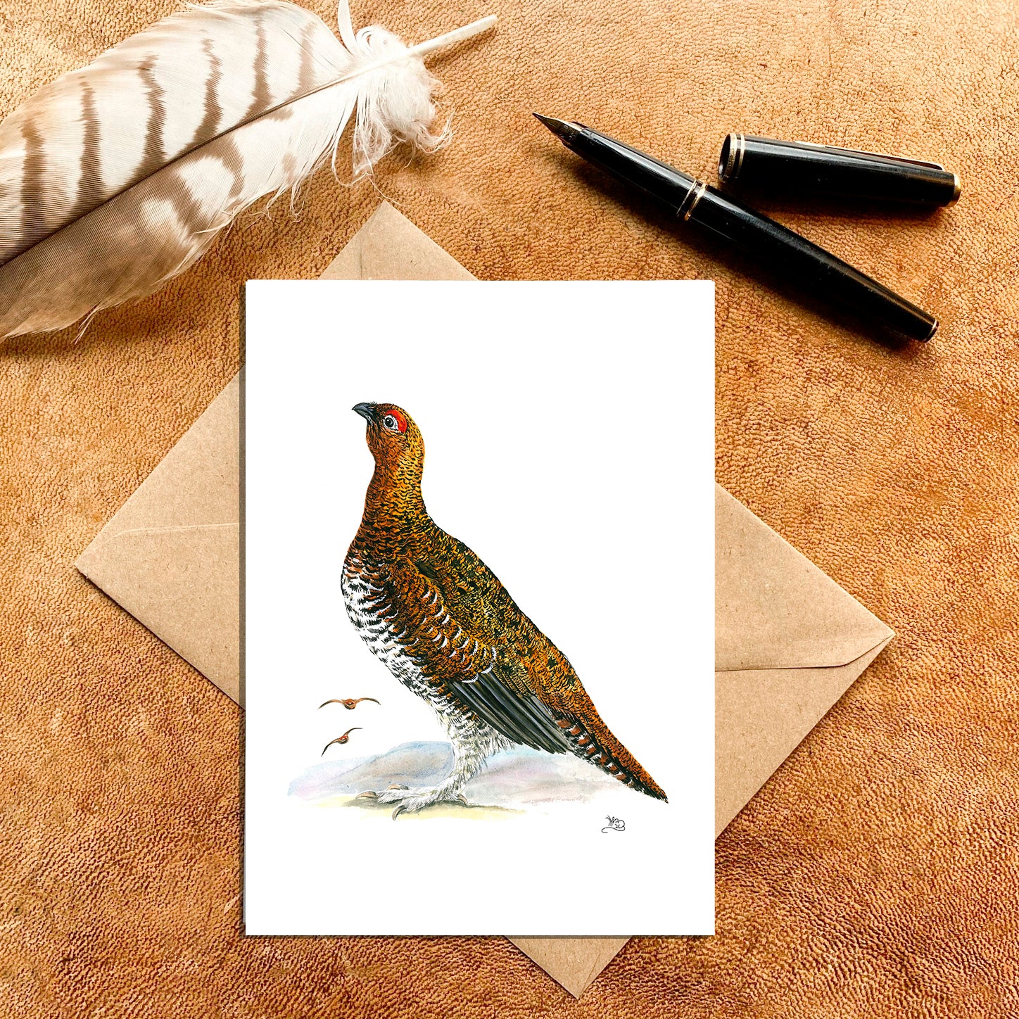 Red Grouse - Card
