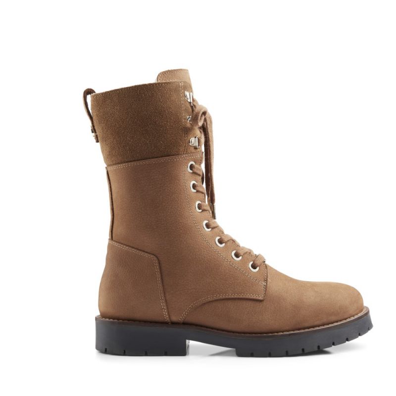 Fairfax & Favor Anglesey Ladies Shearling Lined Boot - Cognac