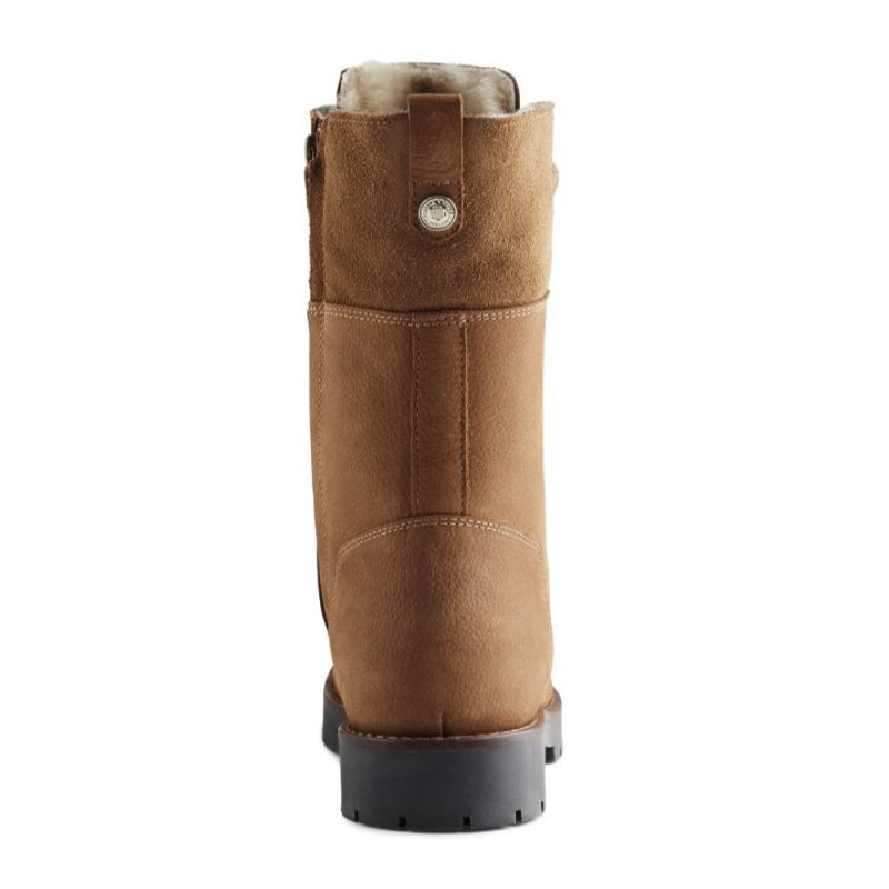 Fairfax & Favor Anglesey Ladies Shearling Lined Boot - Cognac