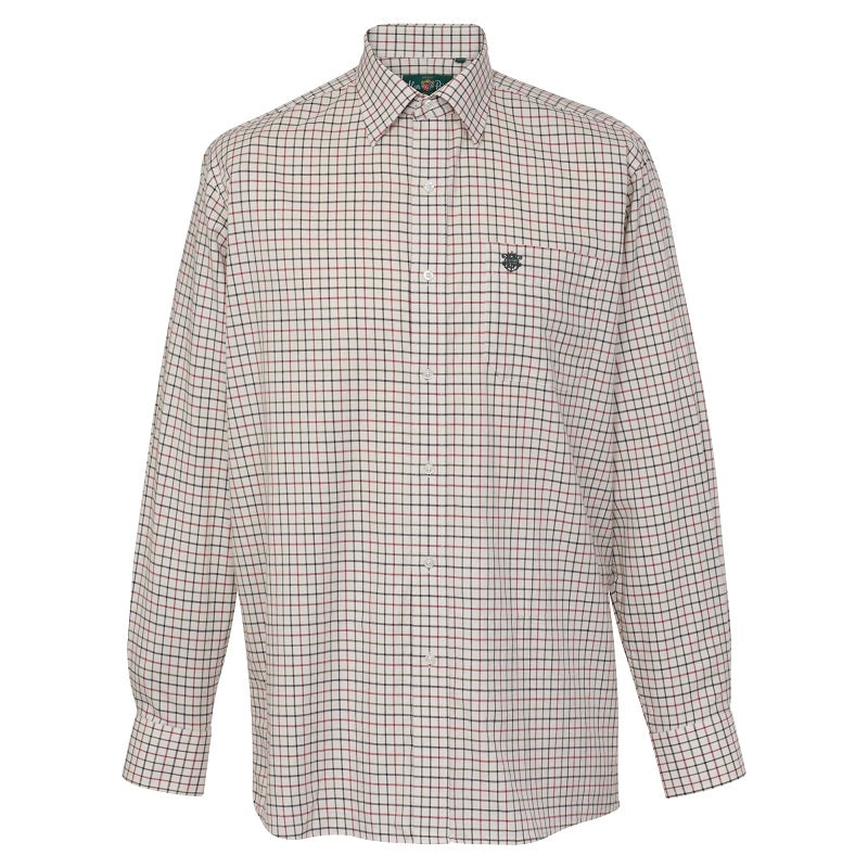 Alan Paine Ilkley Kids Shirt - Red Check