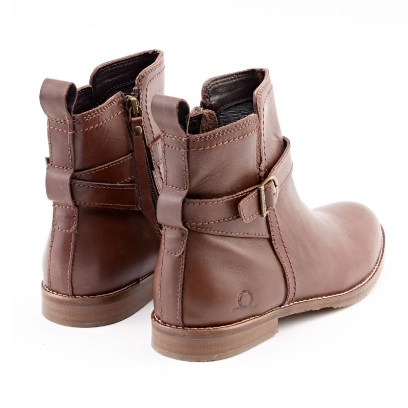 Chatham Kate Ladies Leather Jodhpur Boot - Brown