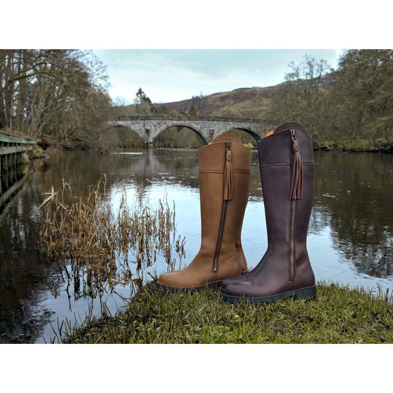 Fairfax & Favor Explorer Waterproof Regular Fit Boots - Mahogany