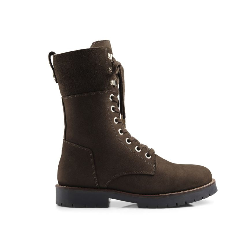 Fairfax & Favor Anglesey Ladies Shearling Lined Boot - Chocolate