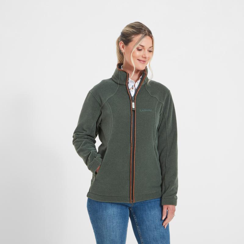 Schoffel Ladies Burley Fleece Jacket - Cedar Green