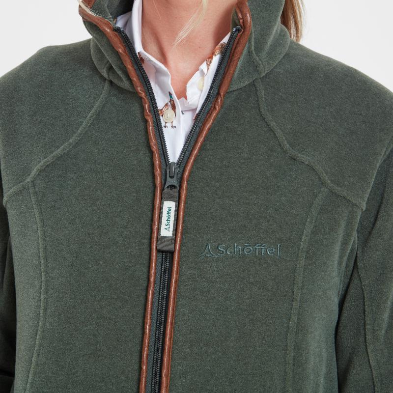 Schoffel Ladies Burley Fleece Jacket - Cedar Green