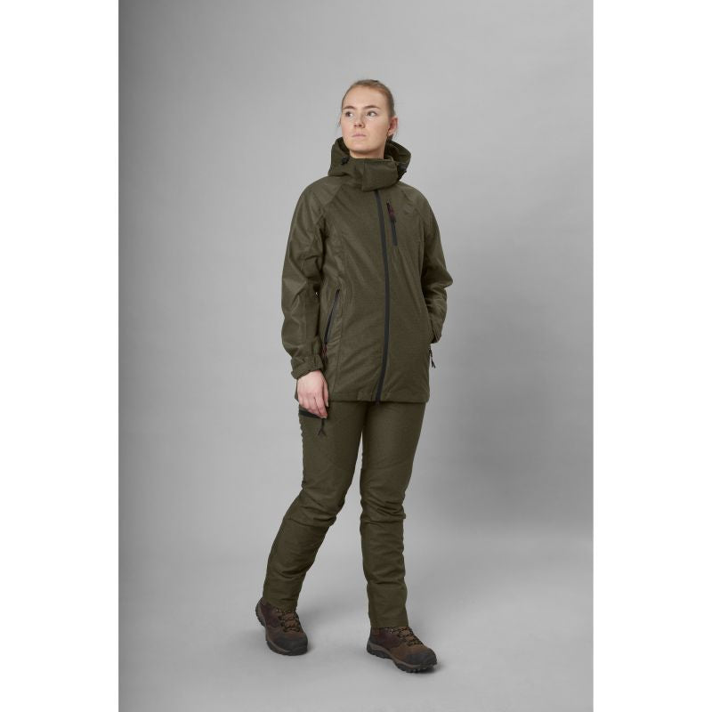 Seeland Avail Ladies Waterproof Jacket - Pine Green Melange