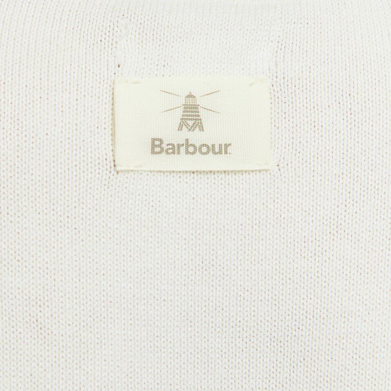 Barbour Pearl Ladies Knit Jumper - Ecru Stripe