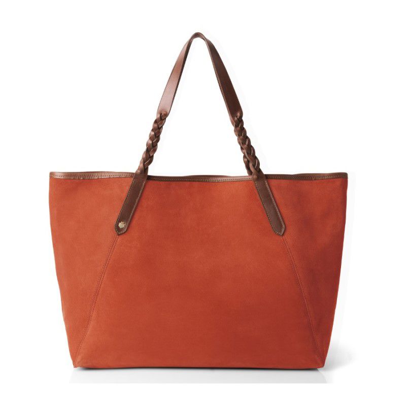 Fairfax & Favor Burford Ladies Shoulder Bag - Sunset Orange