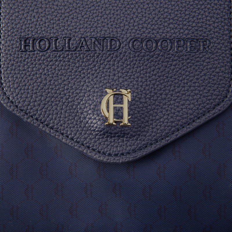 Holland Cooper Regency Packable Holdall - Ink Navy Monogram