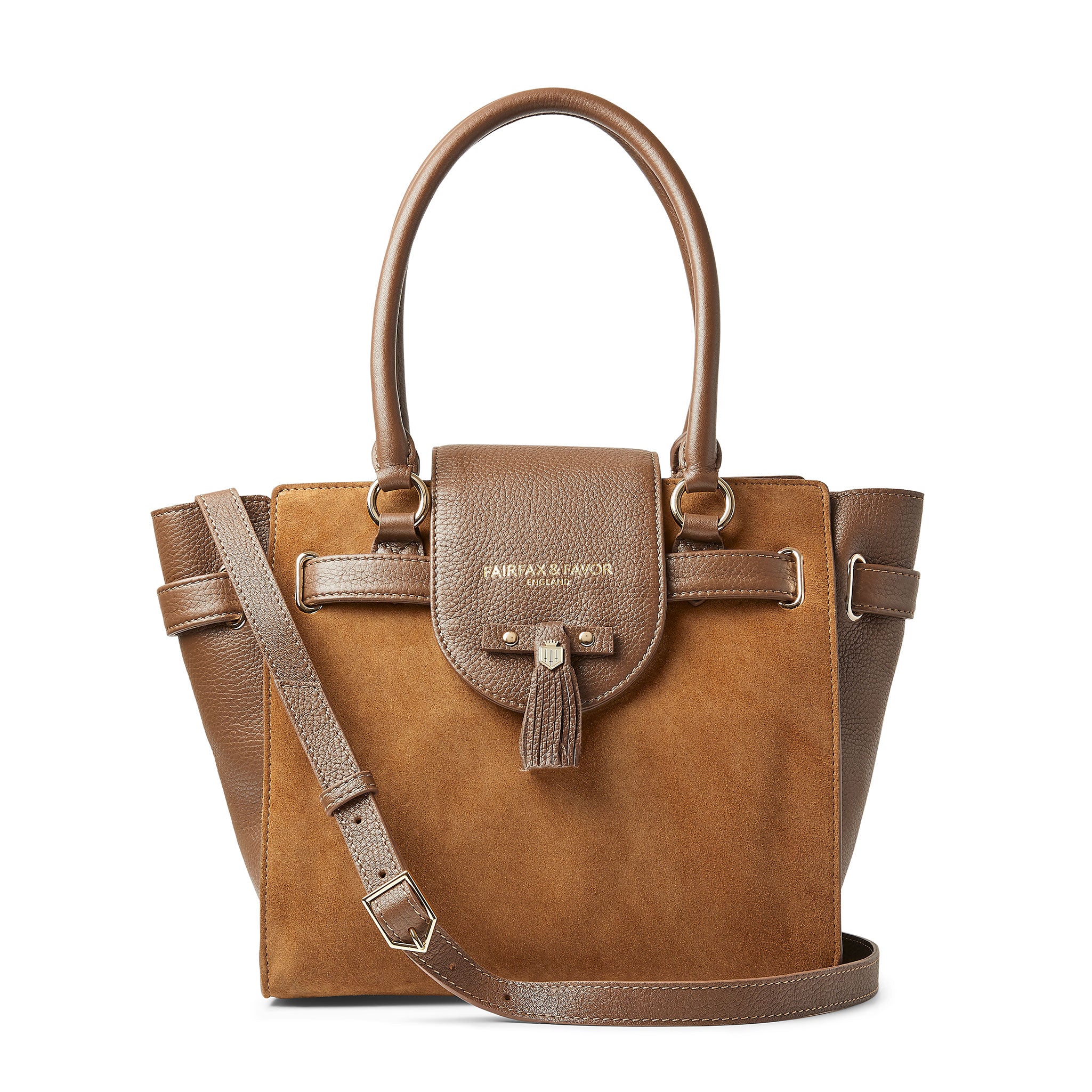 Fairfax & Favor Windsor Tote Handbag - Tan
