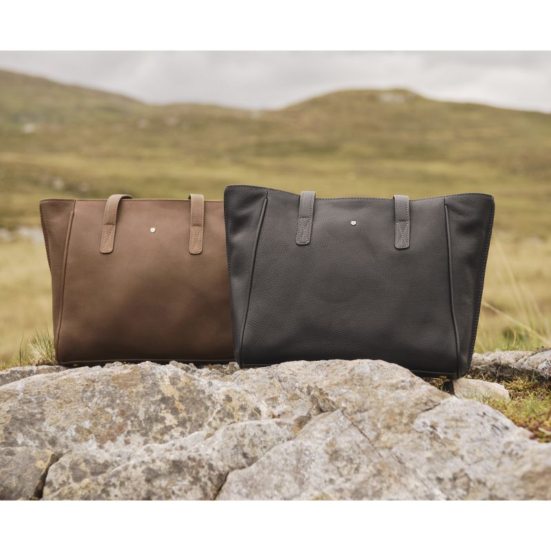 Dubarry Tuam Leather Ladies Tote Bag - Walnut