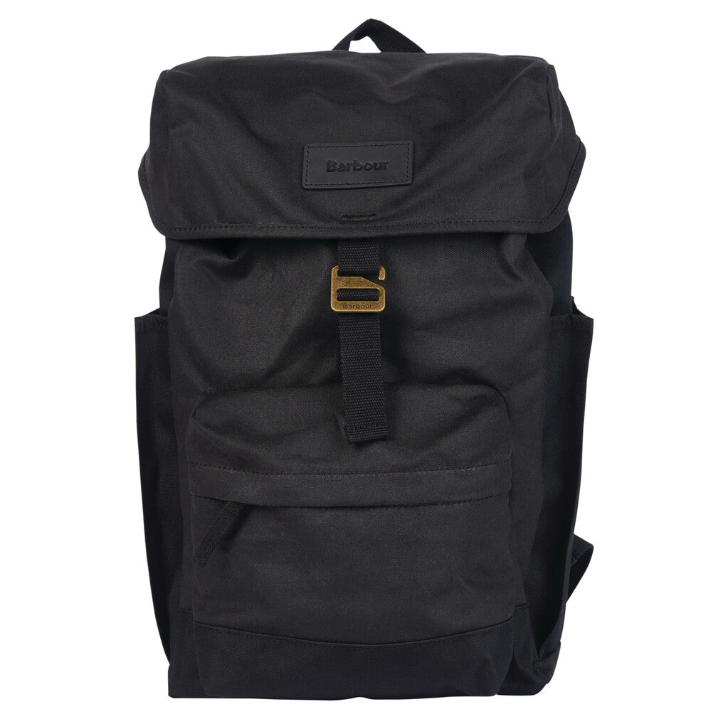 Barbour Essential Wax Backpack - Black