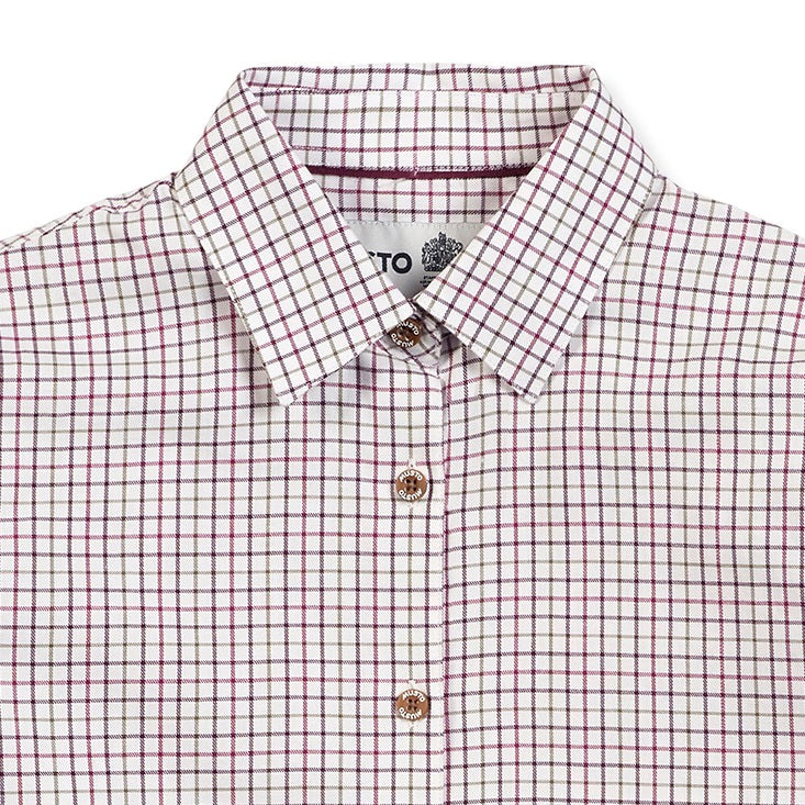 Musto Ladies Country Shirt - Berry Check