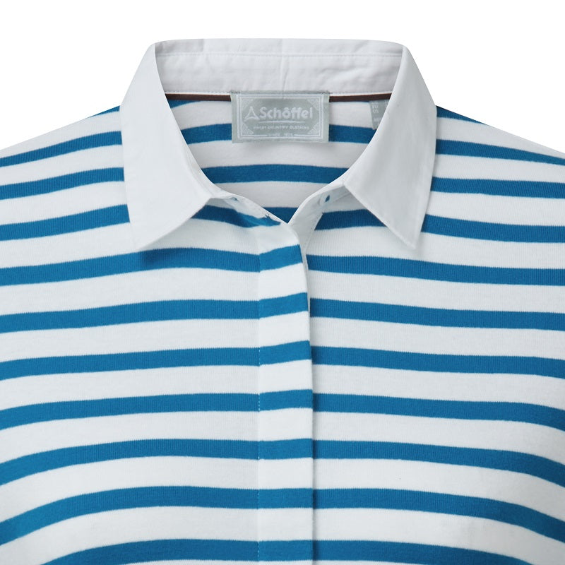 Schoffel Sunny Cove Ladies Shirt - Mykonos Stripe