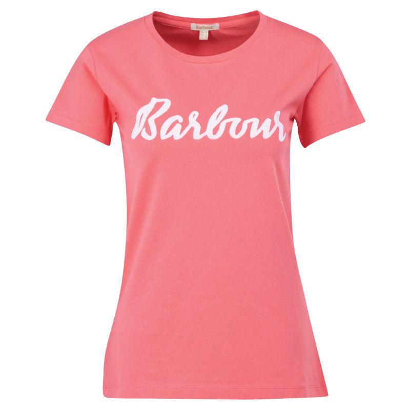 Barbour Otterburn Ladies T-Shirt - Pink Punch