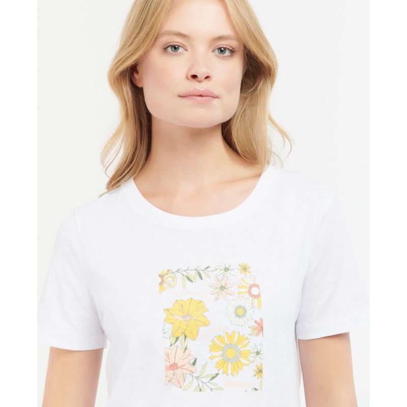 Barbour Coraline Ladies T-Shirt - White