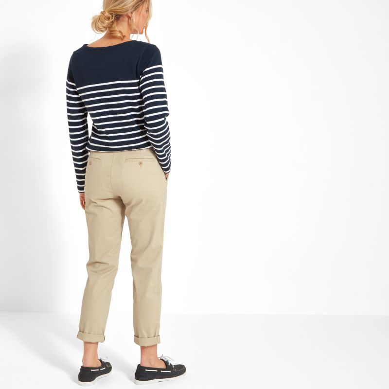 Schoffel Clare Ladies Chino Trousers - Oat