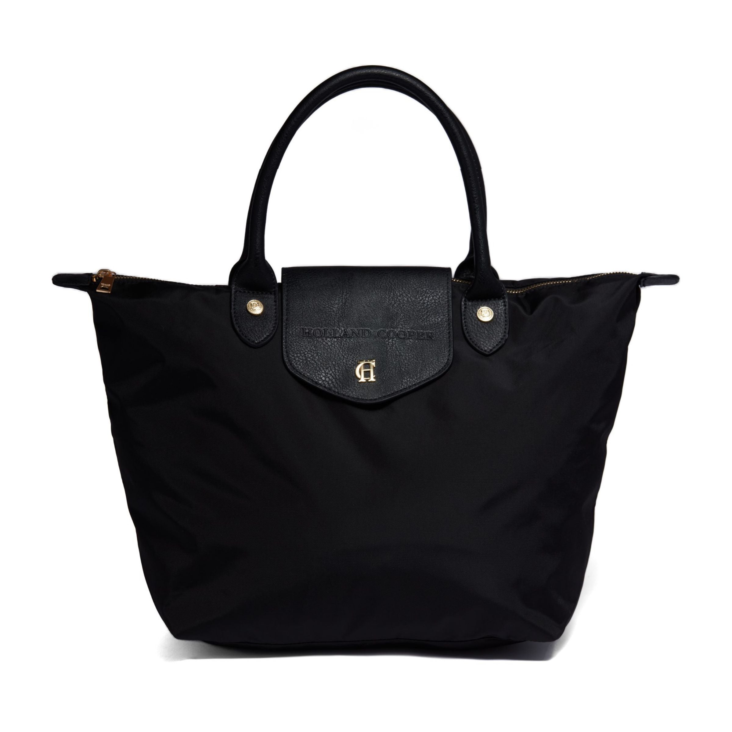 Holland Cooper Regency Packable Tote Bag - Black