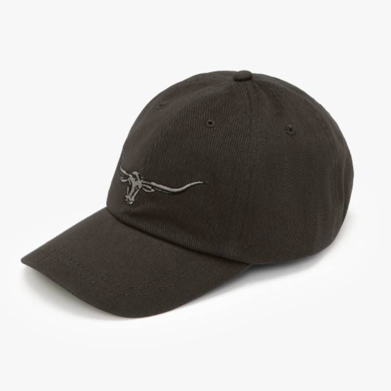 RM Williams Steer's Head Logo Cap - Silt – Hats By The Hundred
