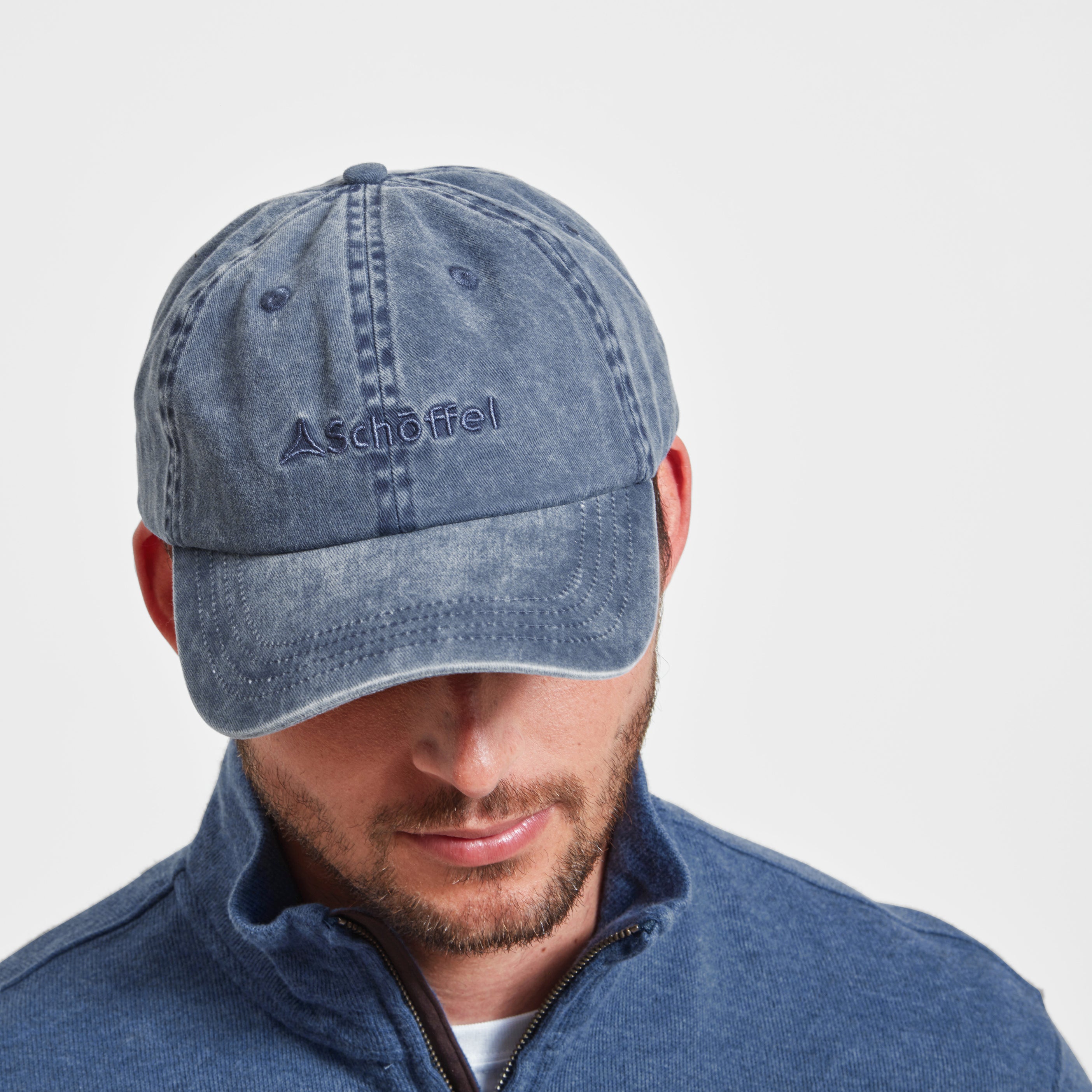 Schoffel Thurlestone Cap - Washed Navy