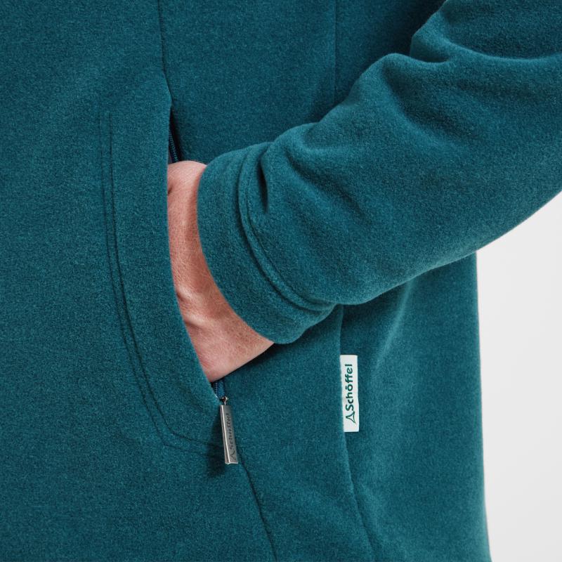 Schoffel Berkeley 1/4 Zip Fleece - Dark Teal