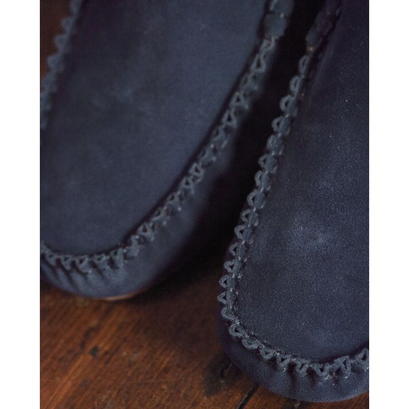 Dubarry Ventry Mens Moccasin Slippers - French Navy